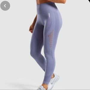 Gymshark Energy+ Seamless Leggings - Steel Blue